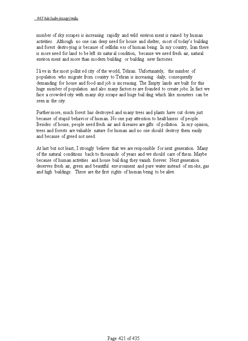 image for page 963 bài ESSAYS mẫu Luận Anh Văn có mục lục