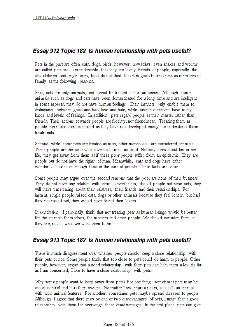 image for page 963 bài ESSAYS mẫu Luận Anh Văn có mục lục