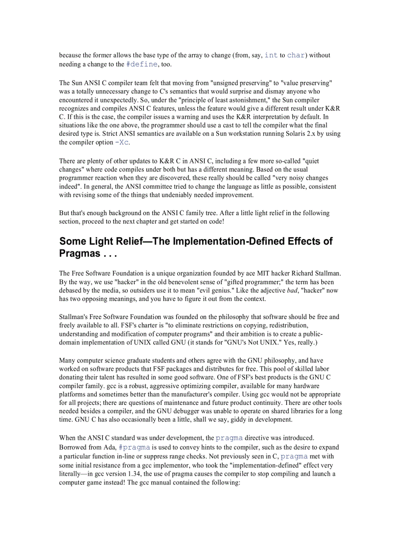 image for page Expert C Programming Deep C Secrets