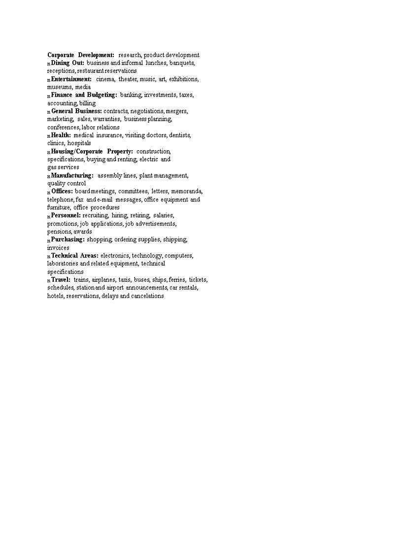 image for page Các chủ đề thi Toeic