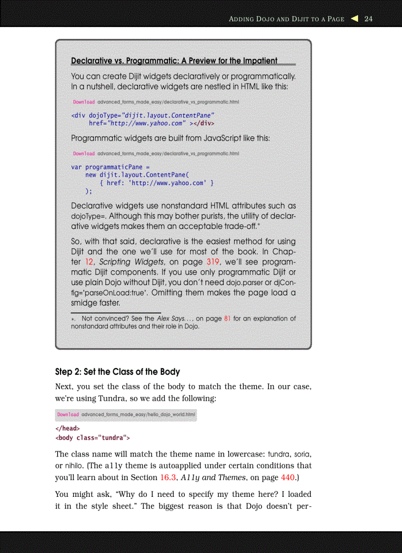 image for page Mastering Dojo JavaScript and Ajax Tools for Great Web Experiences