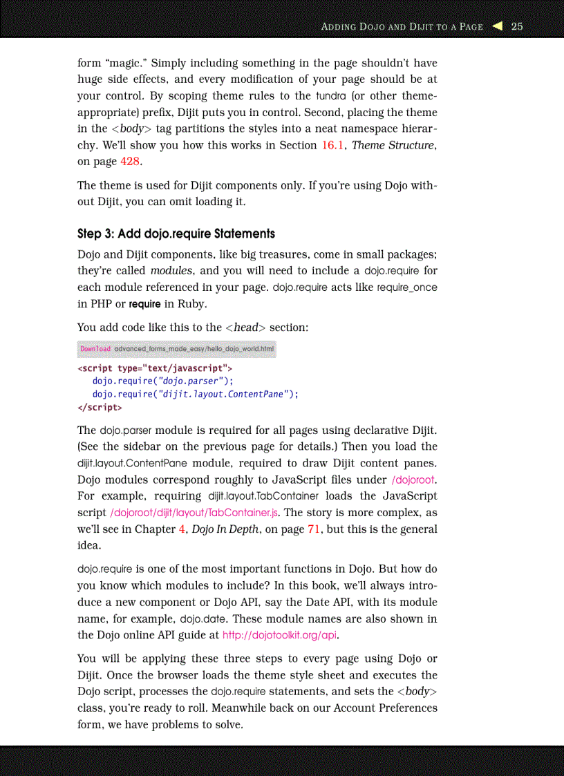image for page Mastering Dojo JavaScript and Ajax Tools for Great Web Experiences