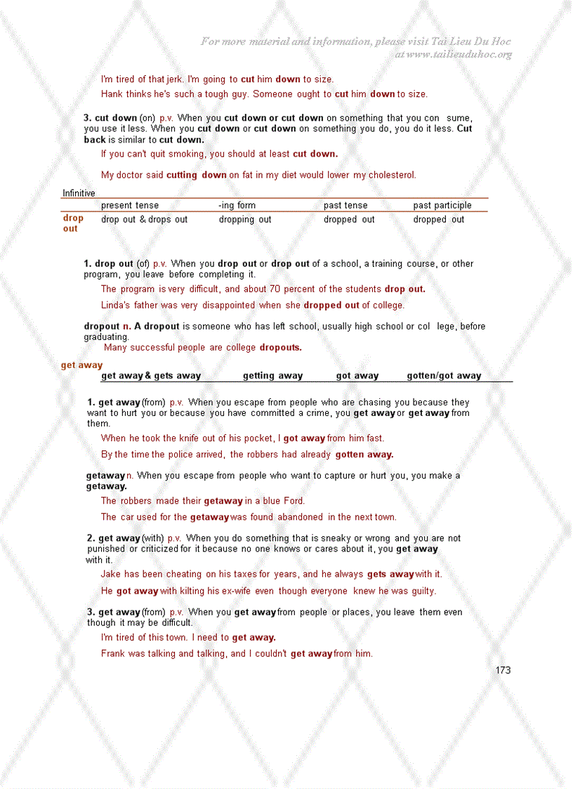 image for page Ultimate Phrasal verb book