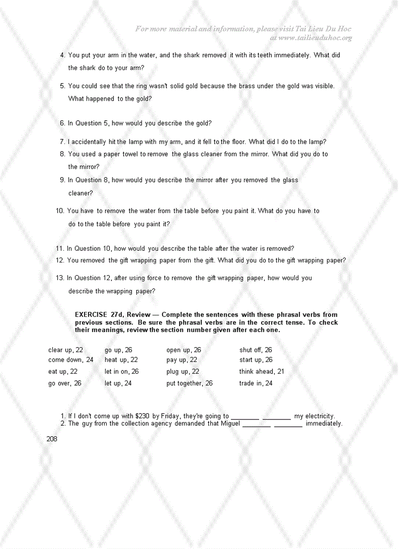 image for page Ultimate Phrasal verb book