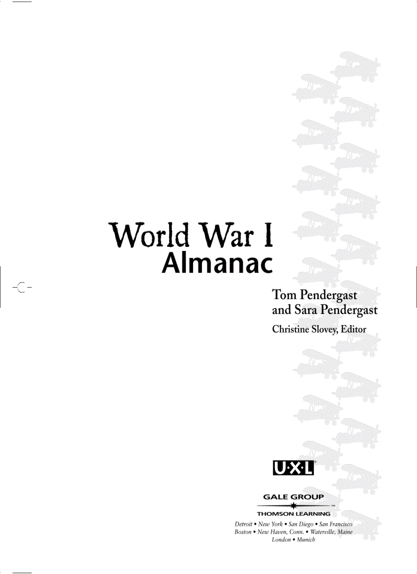 World War I Almanac