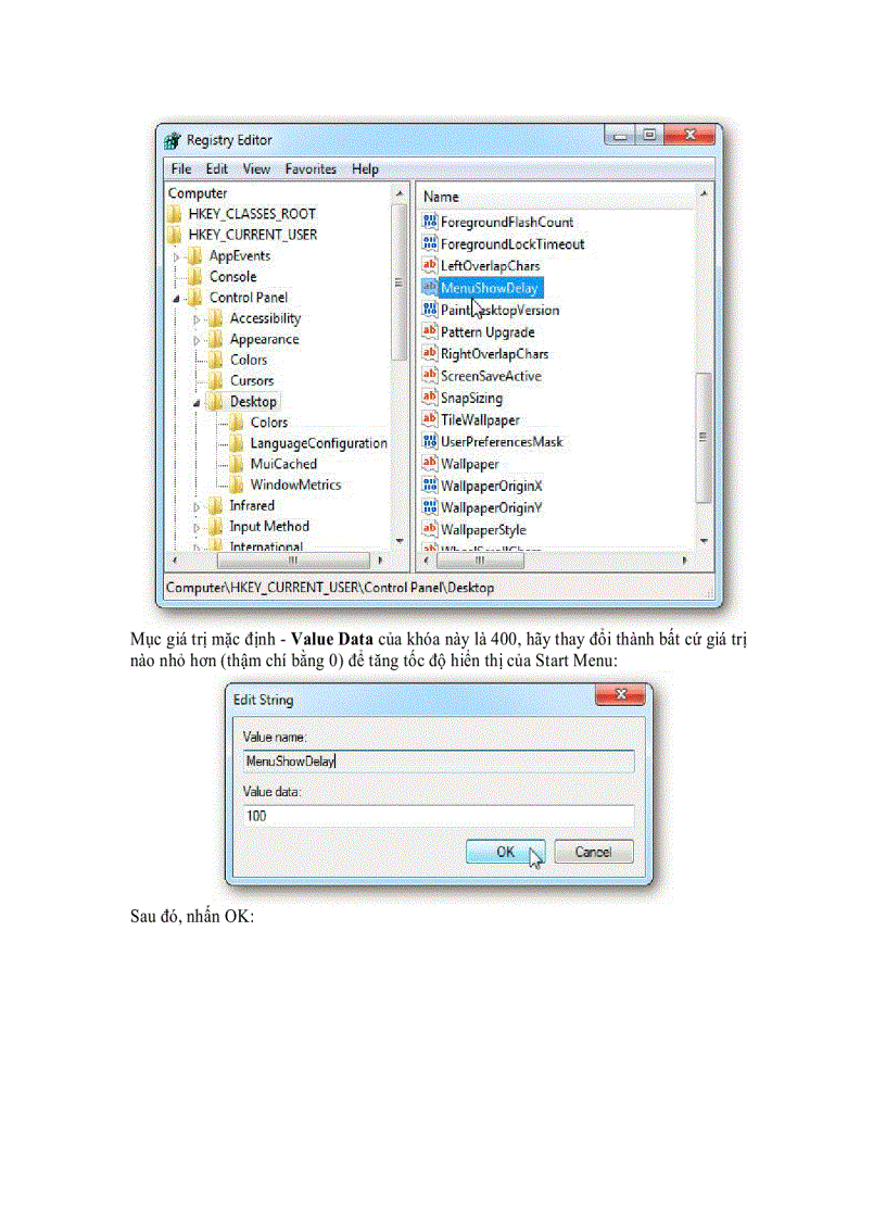 image for page Tăng tốc Start Menu trong Windows 7