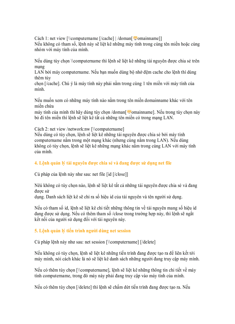 image for page Lệnh DOS Mỗi ngày một lệnh từ A gt Z