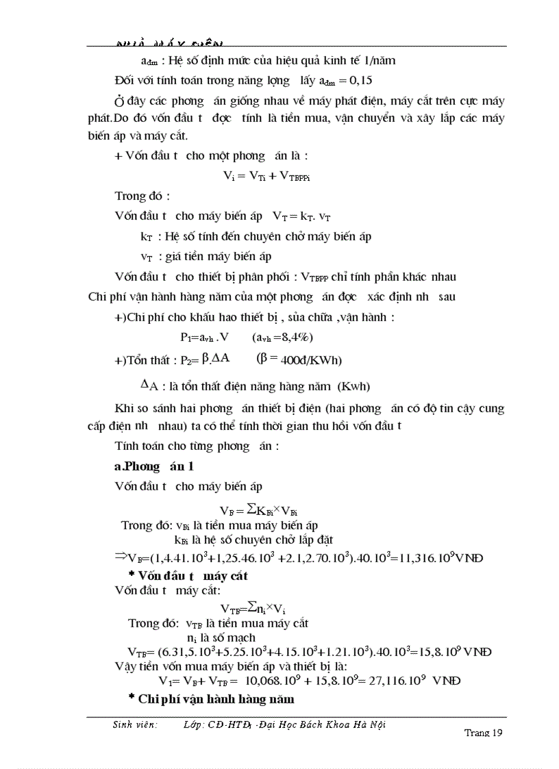 image for page Đồ án Nhà Máy điện