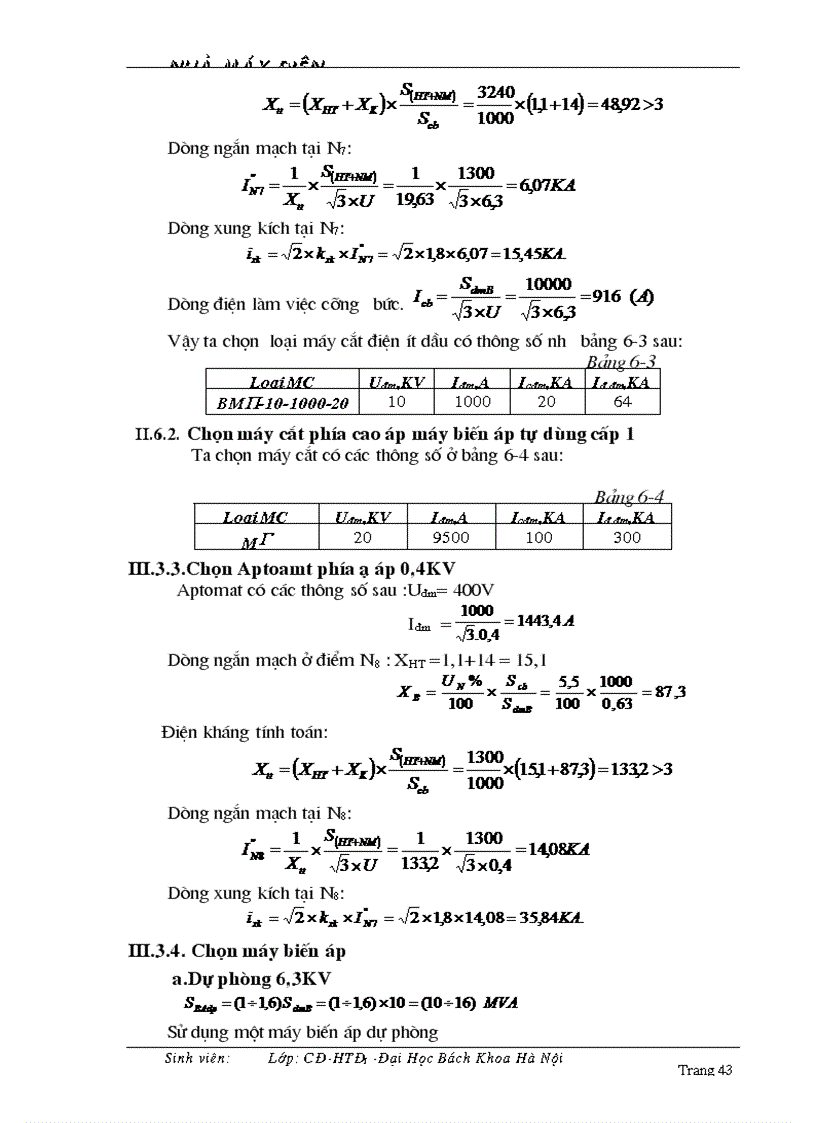 image for page Đồ án Nhà Máy điện