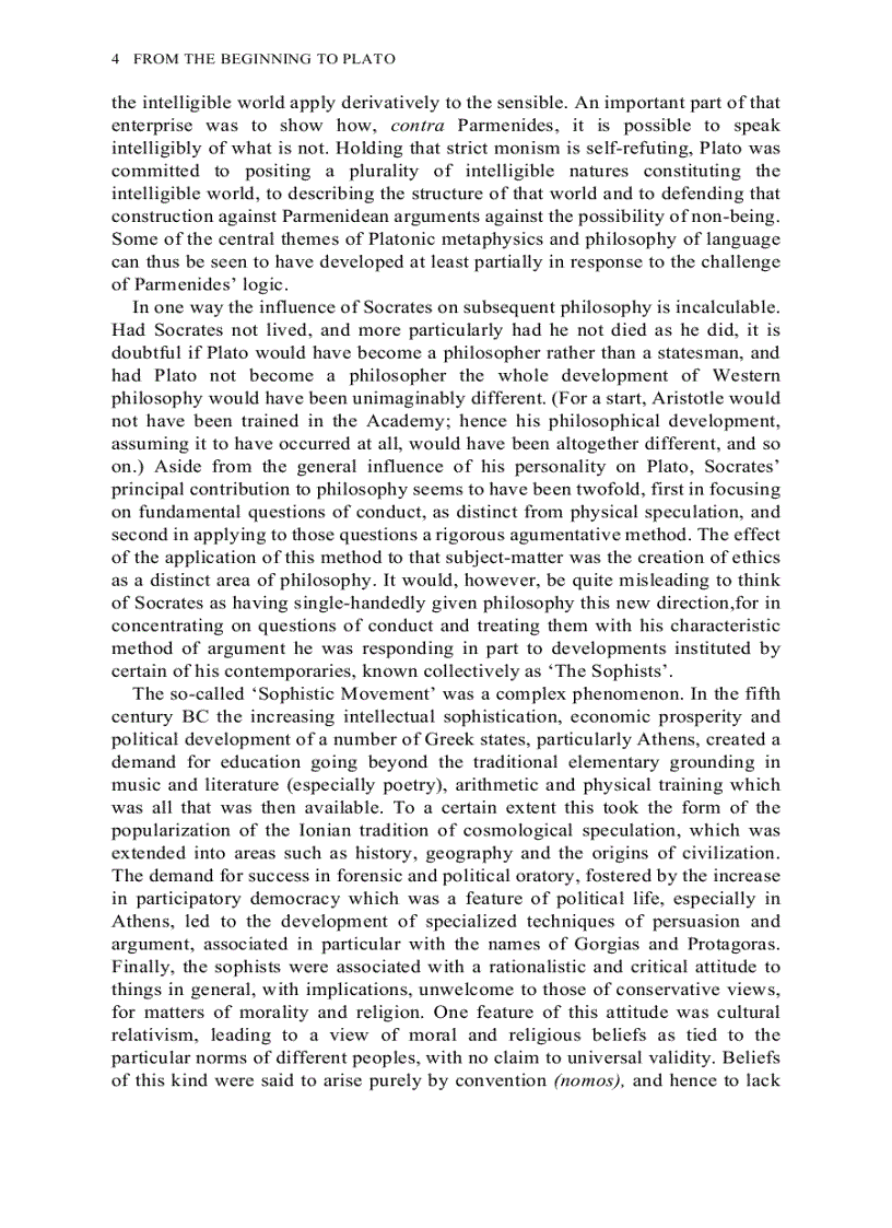 image for page From the Beginning to Plato Routledge History of Philosophy Volume 1