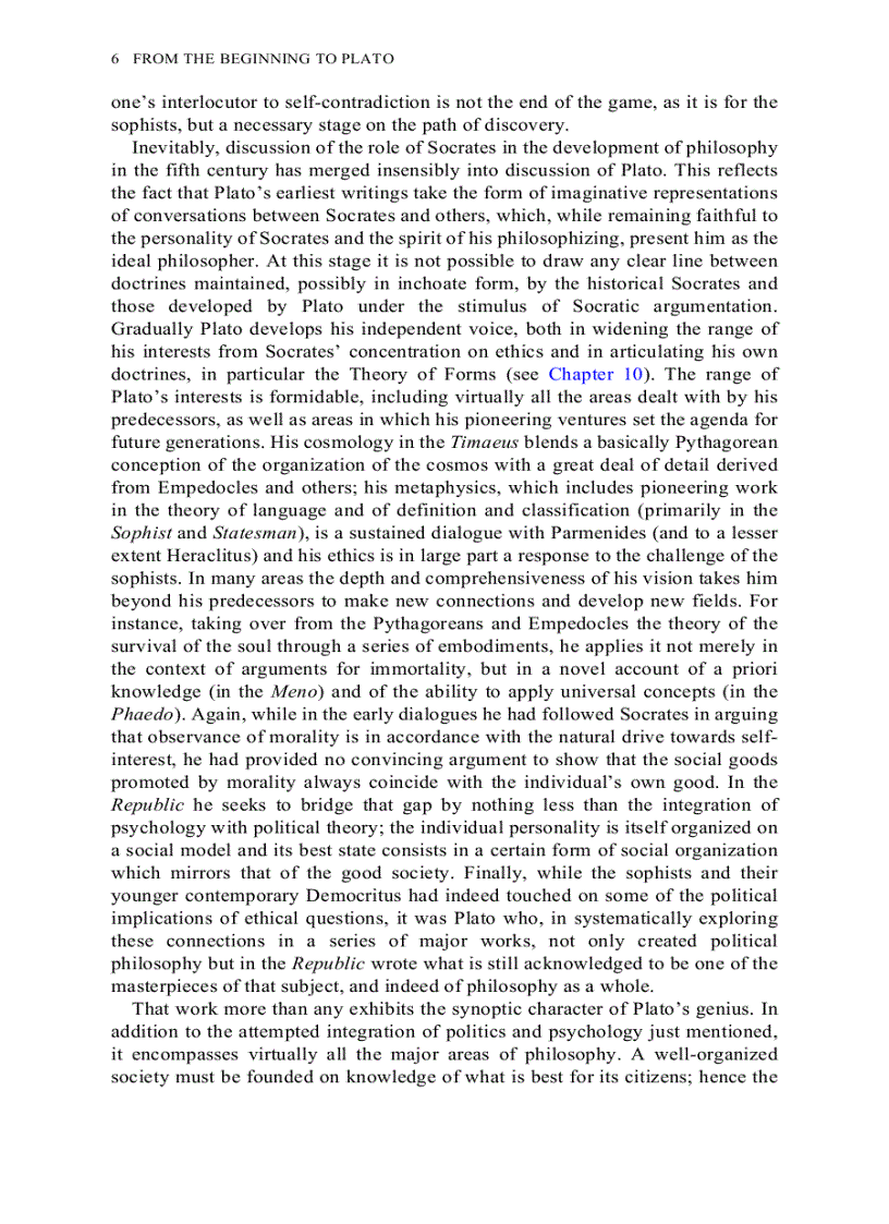 image for page From the Beginning to Plato Routledge History of Philosophy Volume 1
