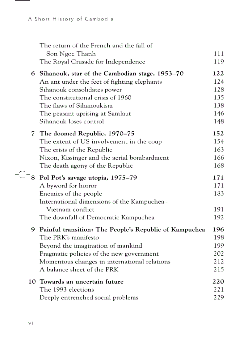 image for page A Short History of Cambodia From Empire to Survival