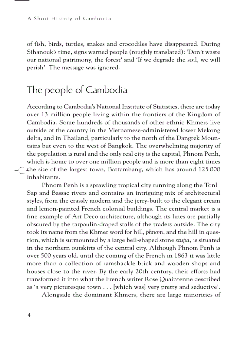 image for page A Short History of Cambodia From Empire to Survival