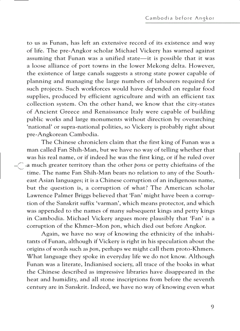 image for page A Short History of Cambodia From Empire to Survival