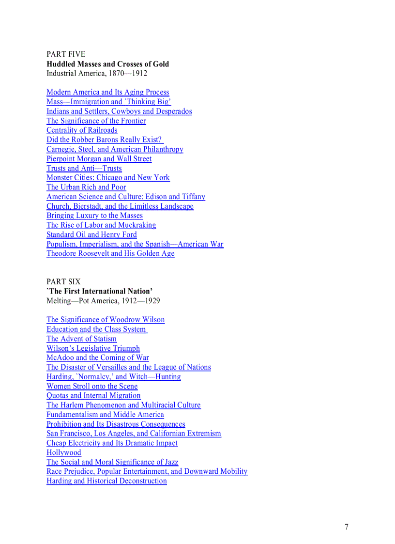 image for page A History Of The American People