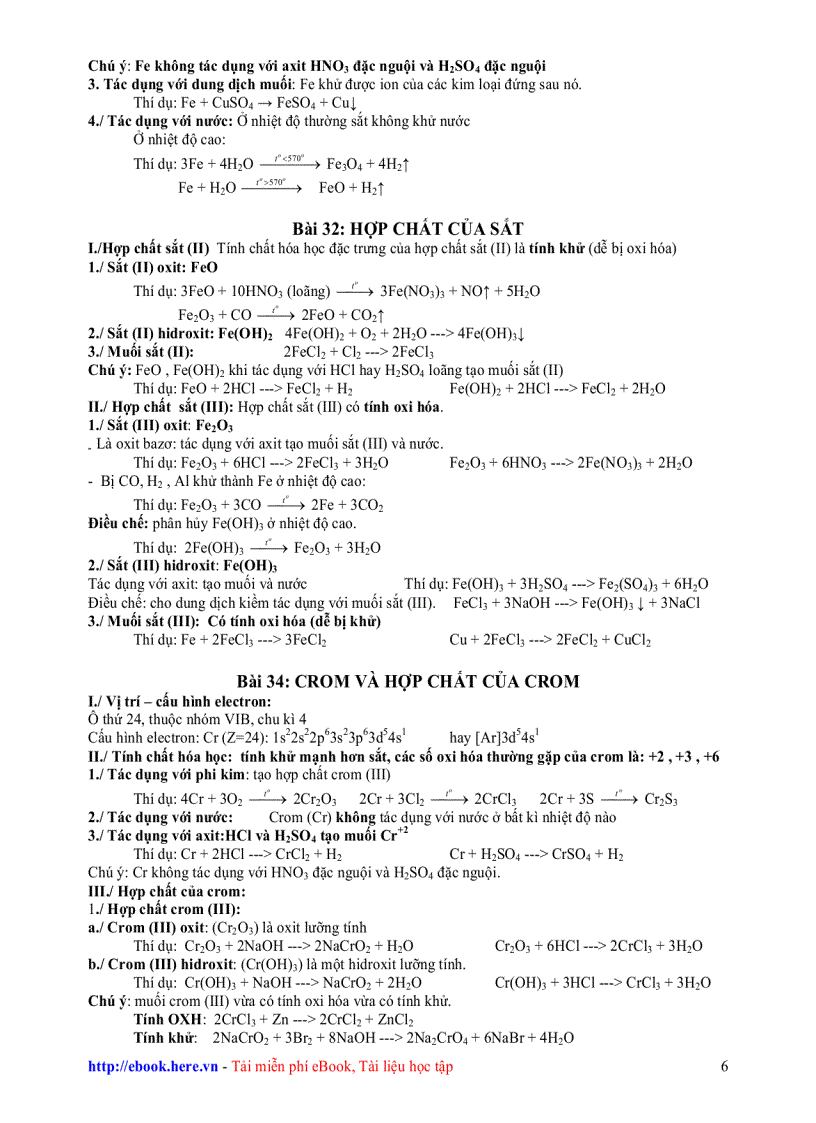 image for page Tóm tắt lý thuyết hóa vô cơ 12