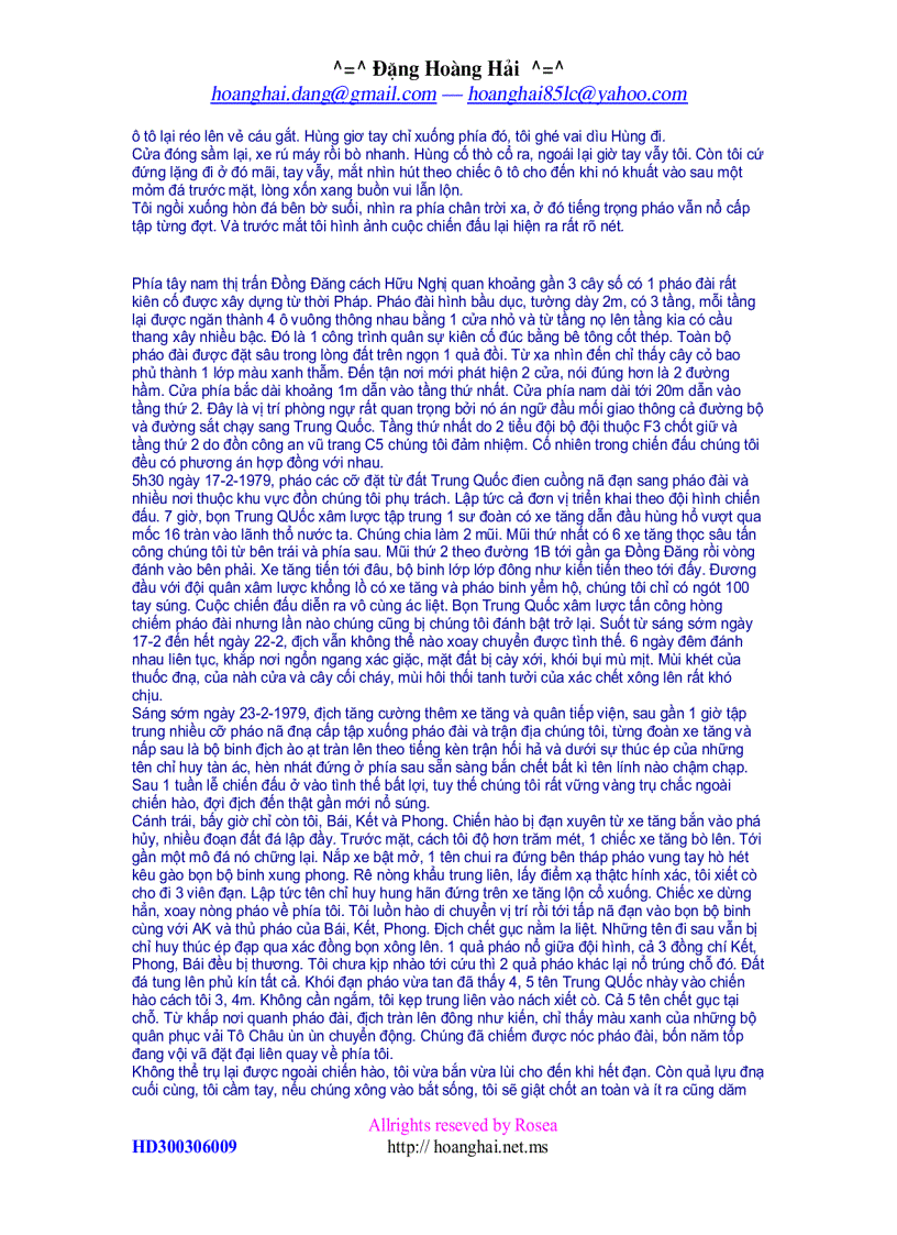 image for page Chiến Tranh Biên Giới Tập I