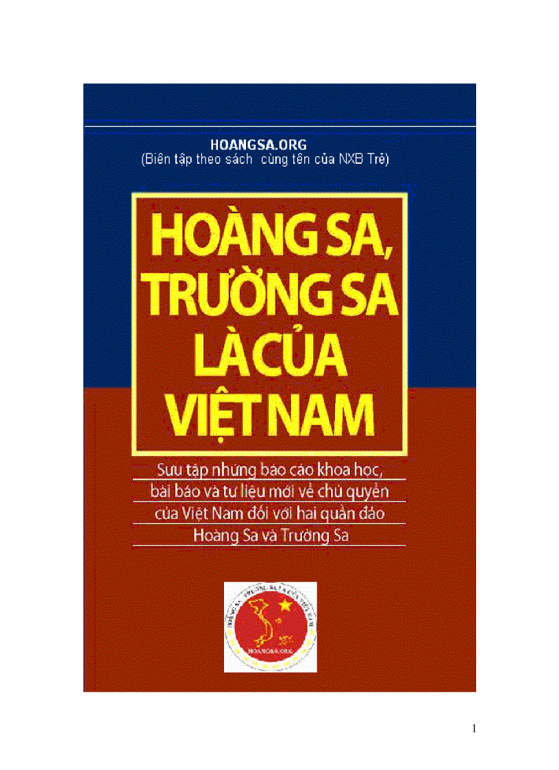 Hoàng sa trường sa là của Việt Nam