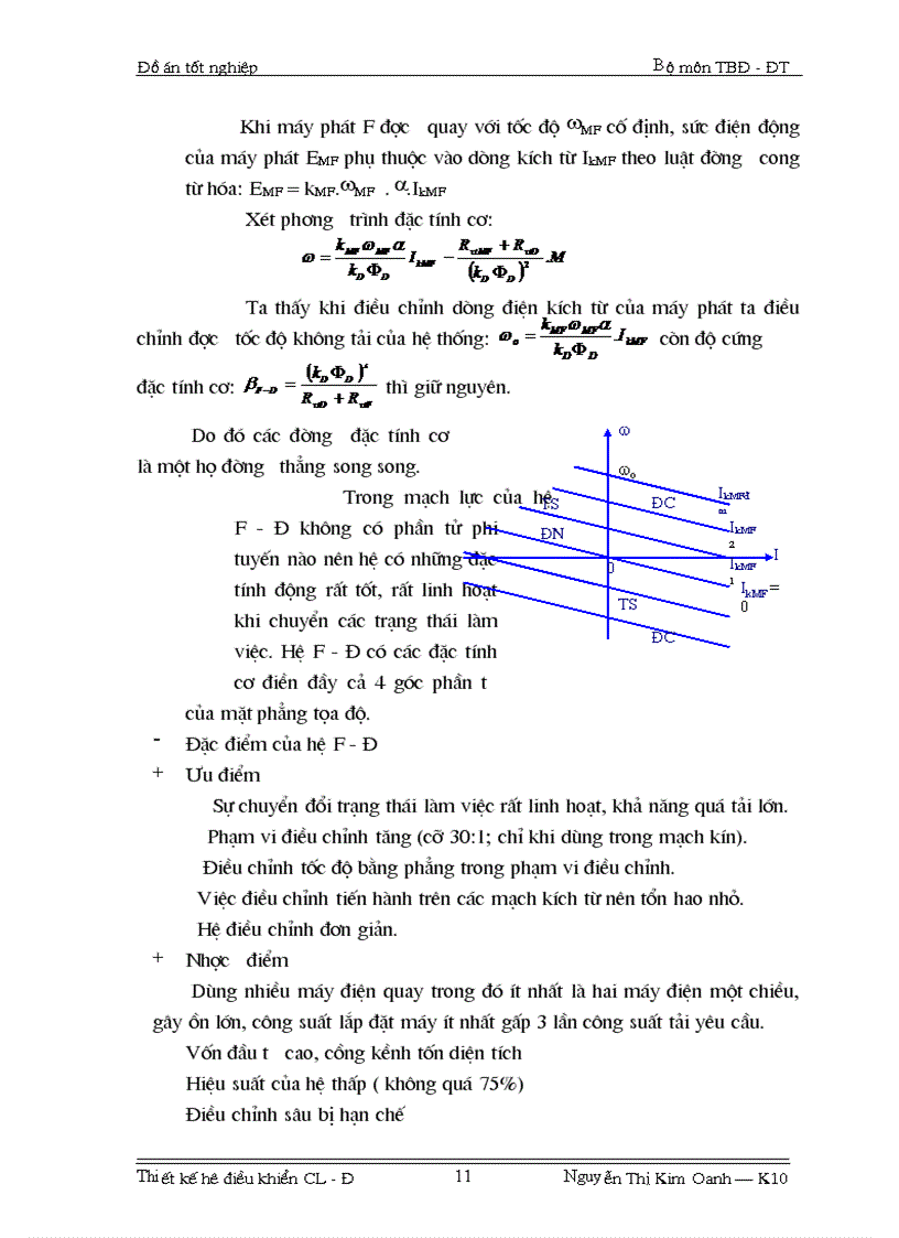 image for page Thiết kế hệ điều khiển Chỉnh lưu Động cơ một chiều