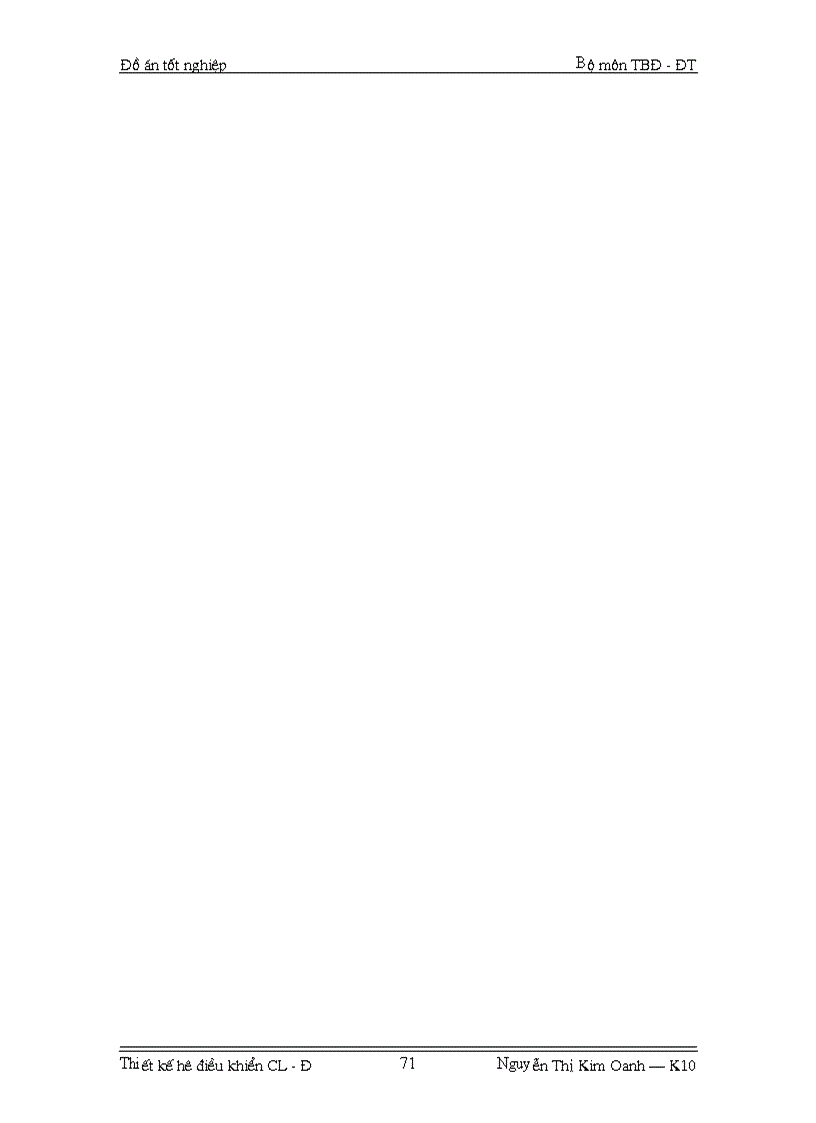 image for page Thiết kế hệ điều khiển Chỉnh lưu Động cơ một chiều
