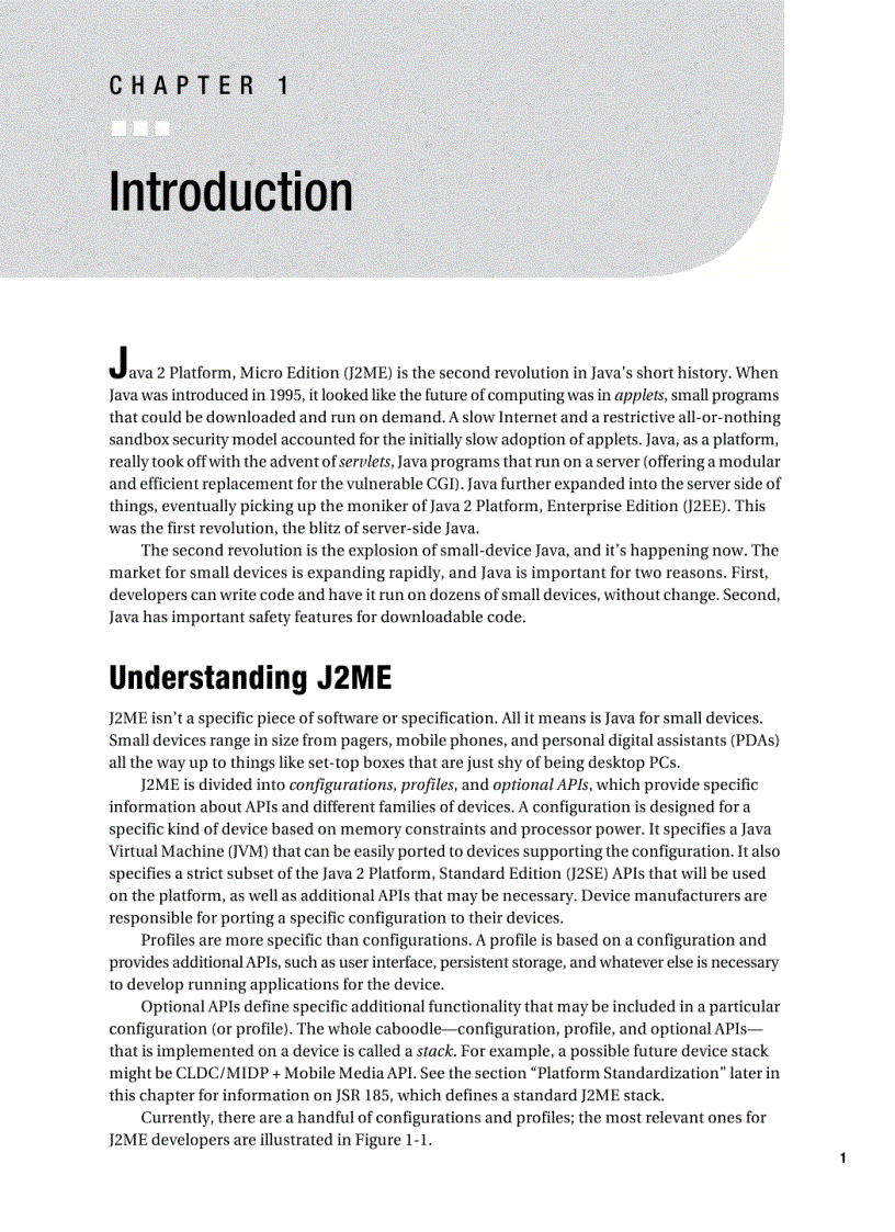 image for page Beginning J2ME From Novice to Professional