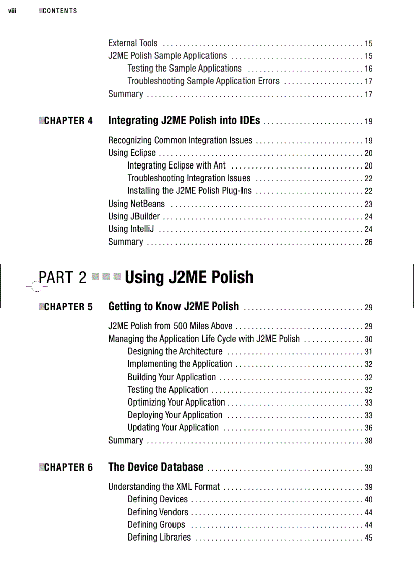 image for page Pro J2ME Polish Open Source Wireless Java Tools Suite