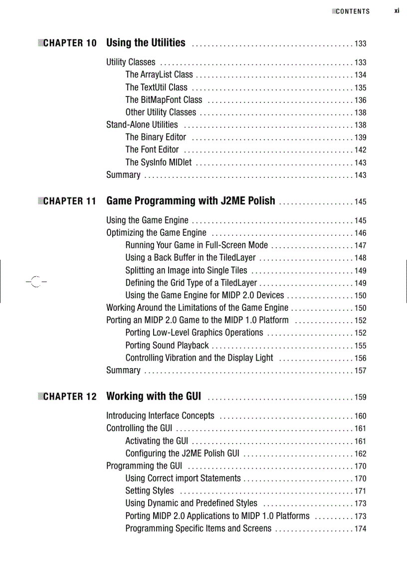 image for page Pro J2ME Polish Open Source Wireless Java Tools Suite