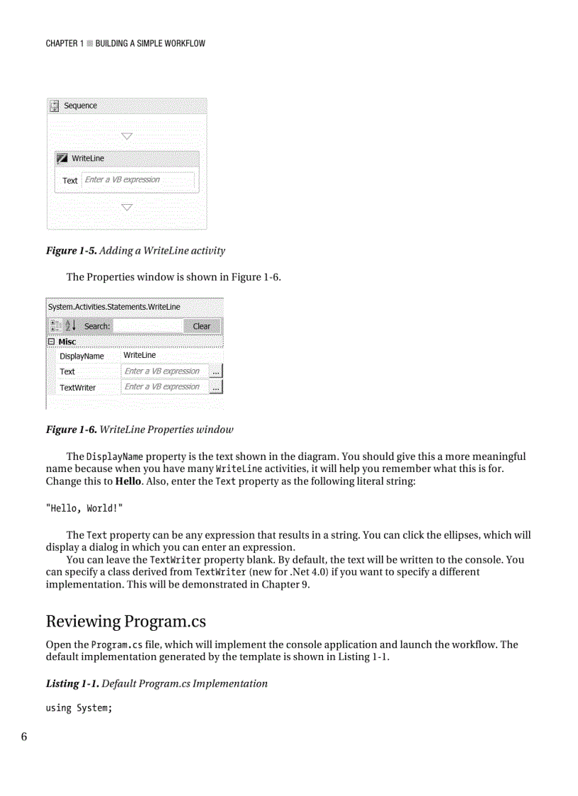 image for page Beginning WF Windows Workflow in NET 4 0