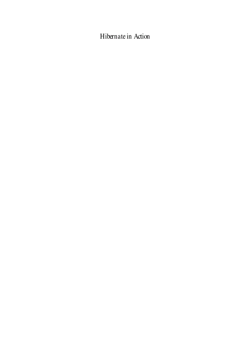 image for page Hibernate in Action
