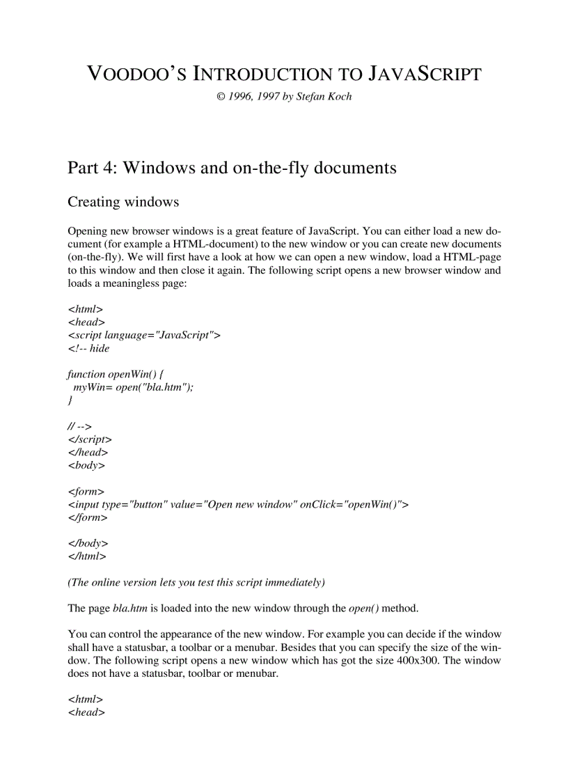 image for page Voodoo s introduction to javascript