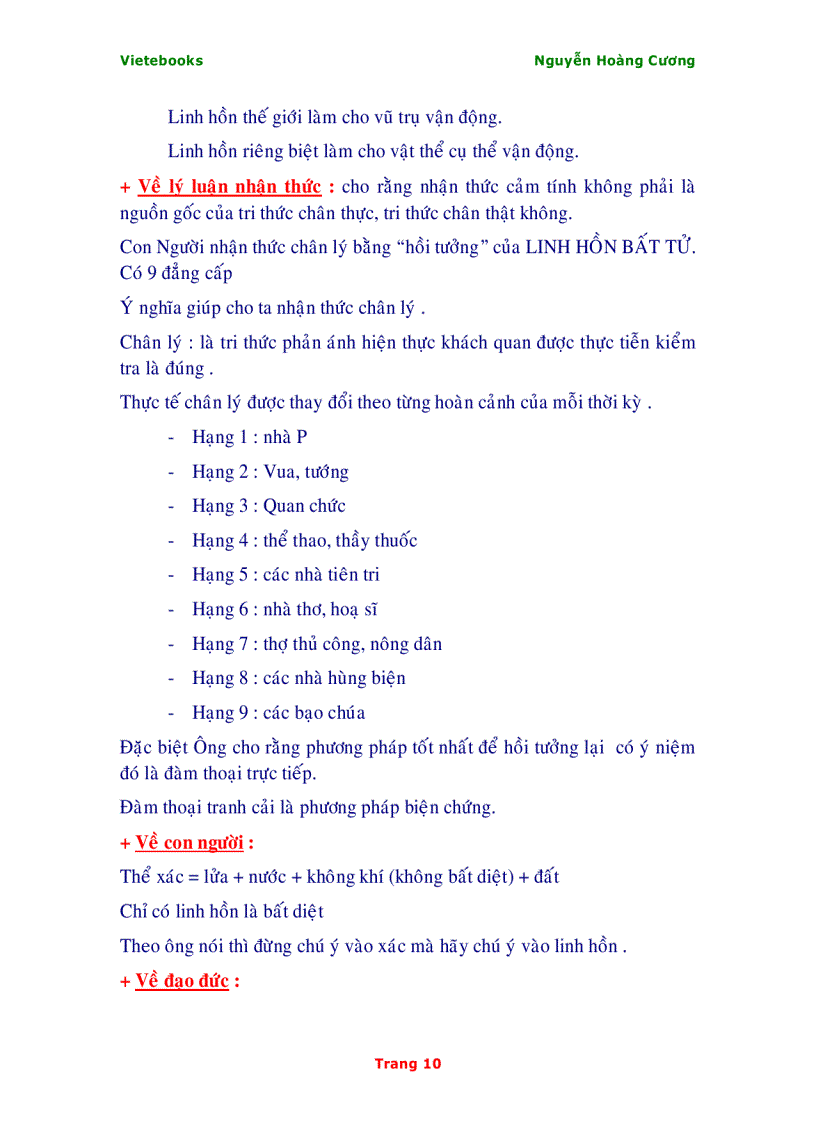 image for page Ôn tập thi lịch sử triêt học