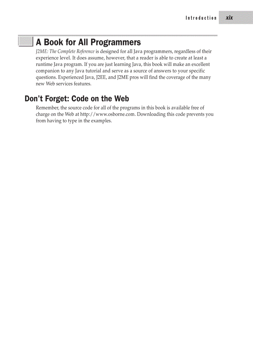 image for page J2ME The Complete Reference