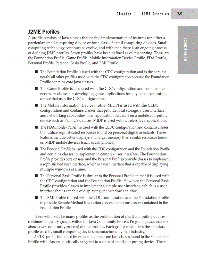 image for page J2ME The Complete Reference