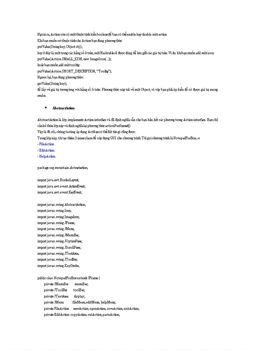image for page Kinh nghiệm áp dụng Object Oriented trong lập trình Java