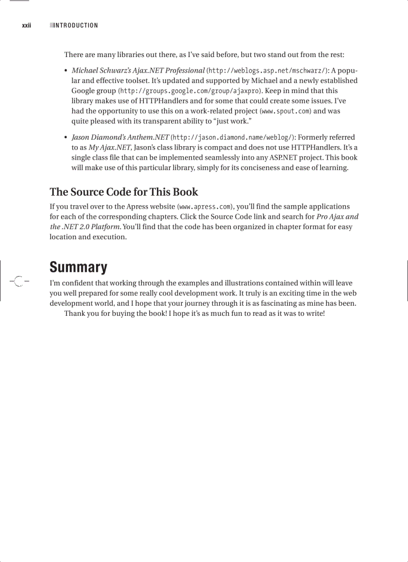 image for page Pro Ajax and the NET 2 0 Platform