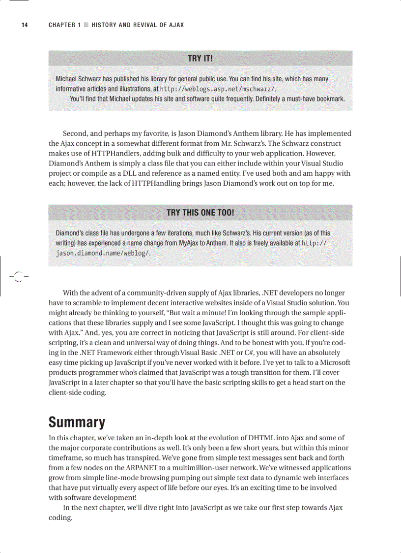 image for page Pro Ajax and the NET 2 0 Platform