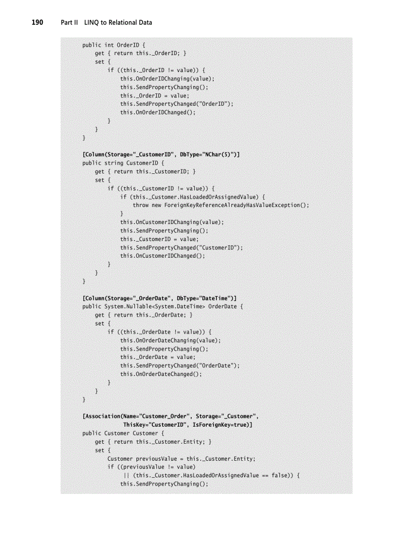 image for page Tool for LINQ to SQL