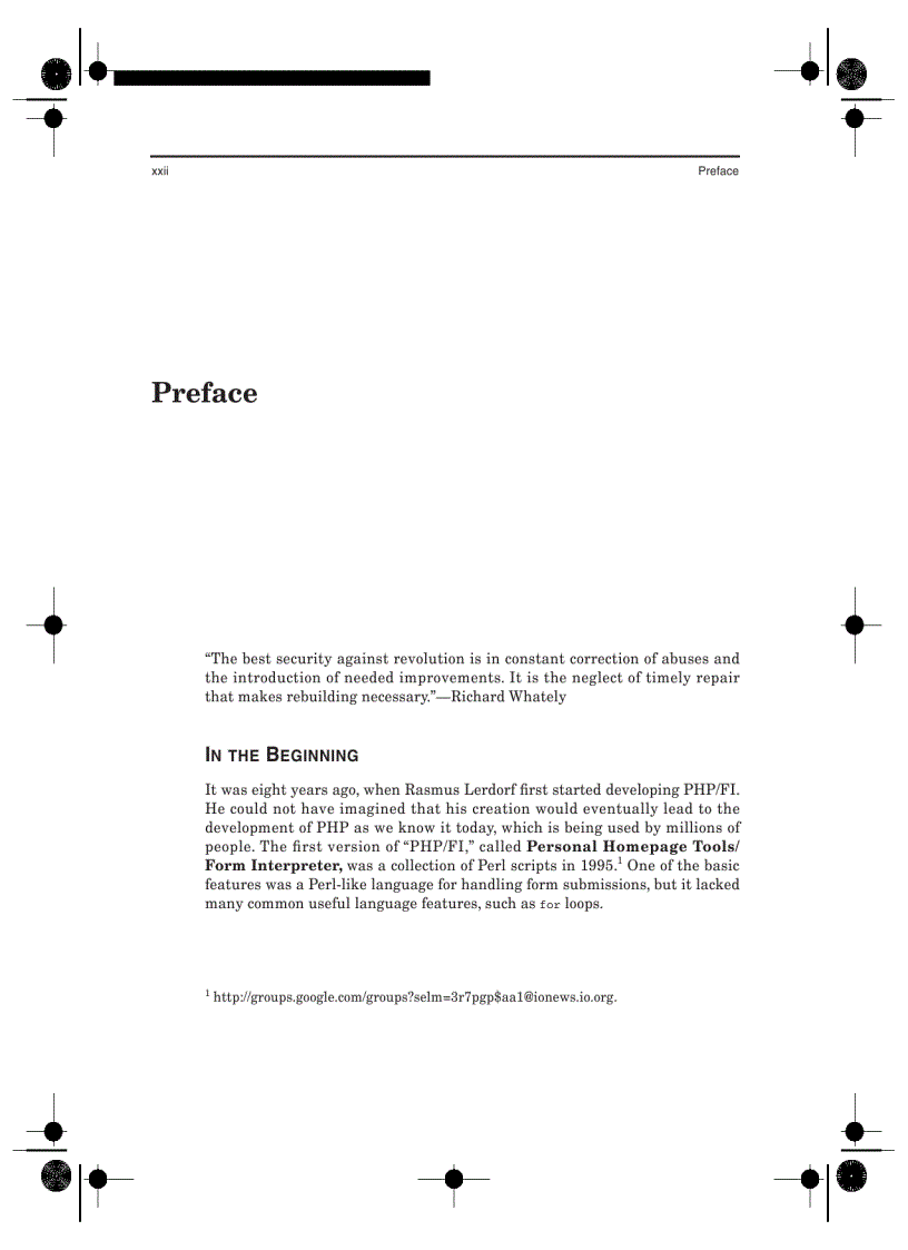 image for page PHP 5 Power Programming