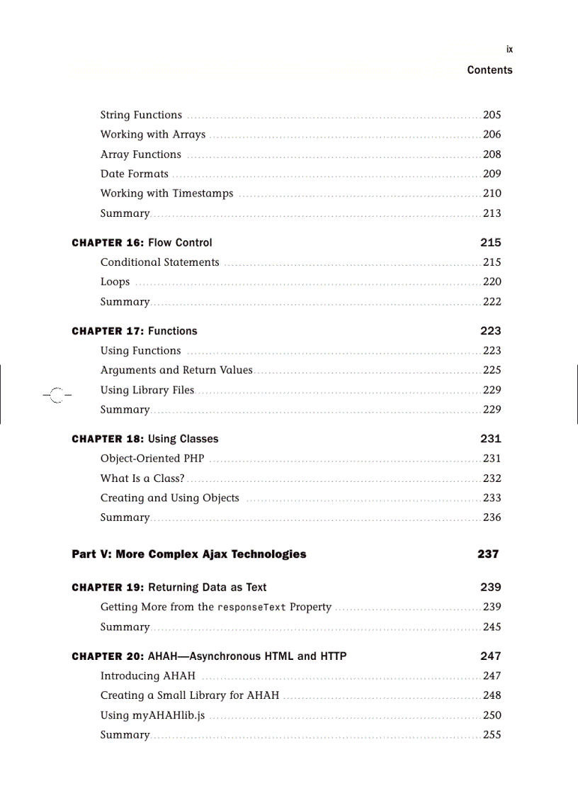 image for page SamsTeachYourself Ajax JavaScript and PHP