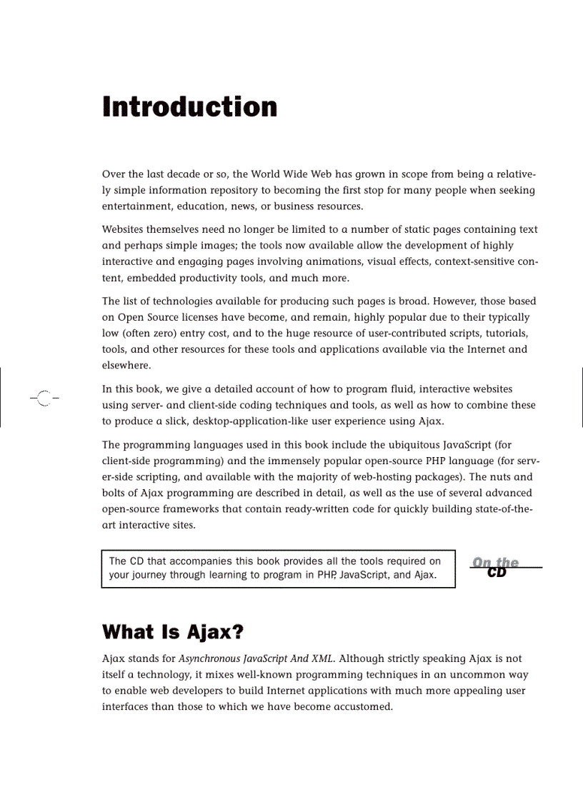 image for page SamsTeachYourself Ajax JavaScript and PHP