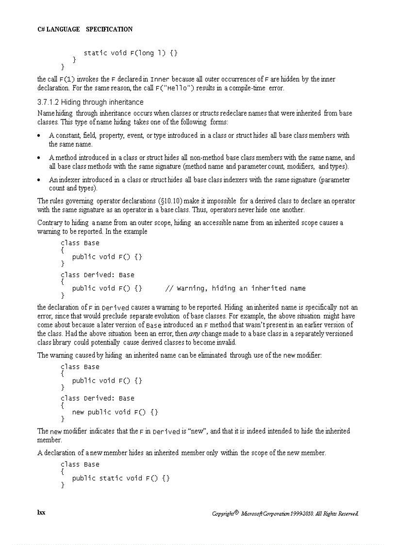 image for page C Language Specification Version 4 0