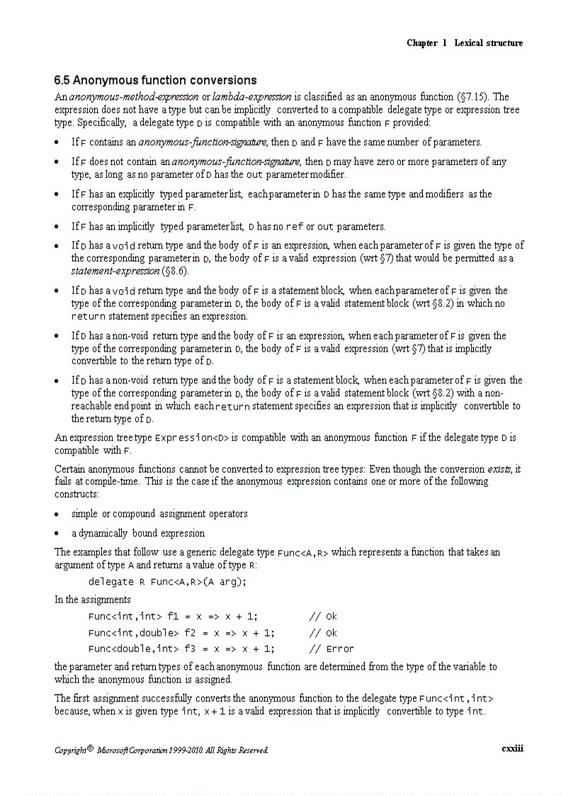 image for page C Language Specification Version 4 0