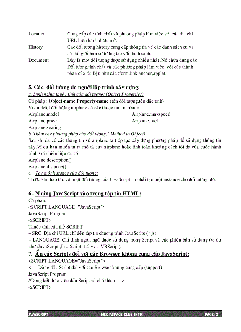 image for page Tổng quan về javascript