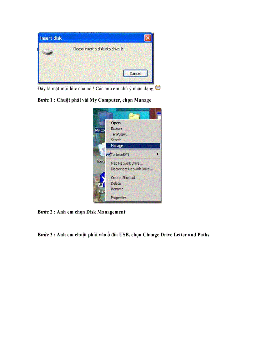 image for page Tổng hợp các lỗi liên quan đến USB và thủ thuật dùng USB