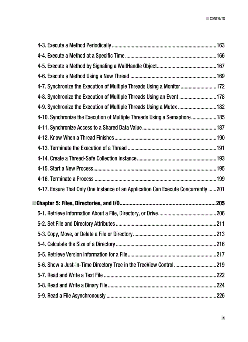image for page Visual C 2010 Recipes A Problem Solution Approach