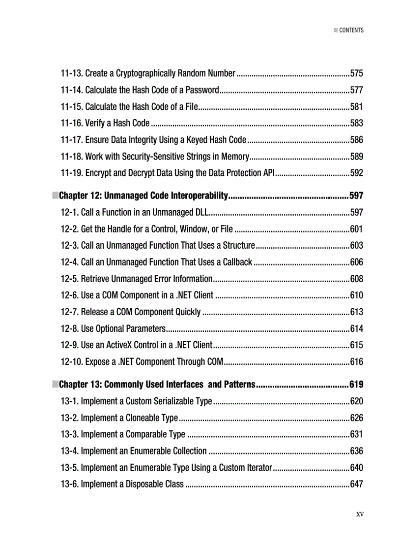image for page Visual C 2010 Recipes A Problem Solution Approach