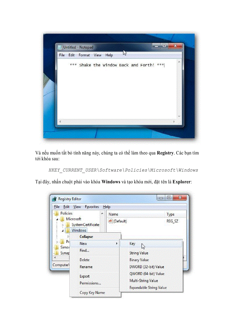 image for page 20 thủ thuật với Registry để cải thiện hiệu suất Windows