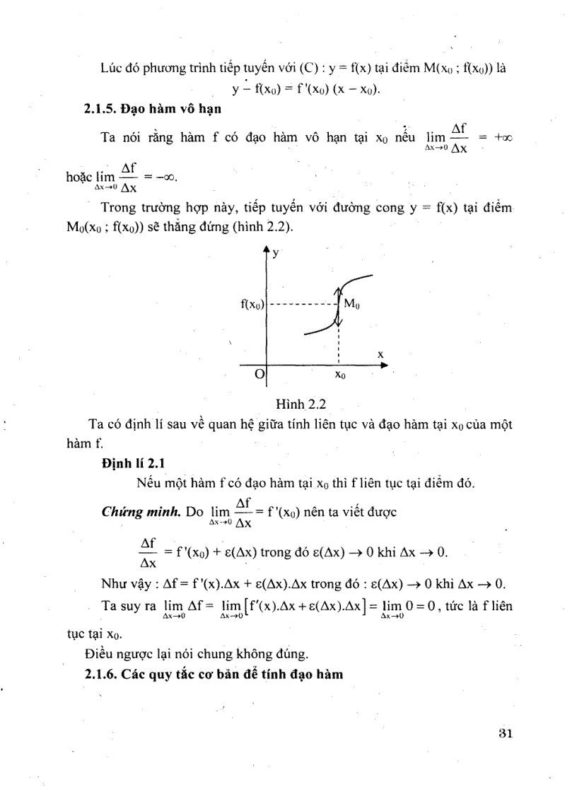 image for page Toán THPT bài tập về phương pháp dùng phép tính vi phân để khảo sát nghiệm của phương trình