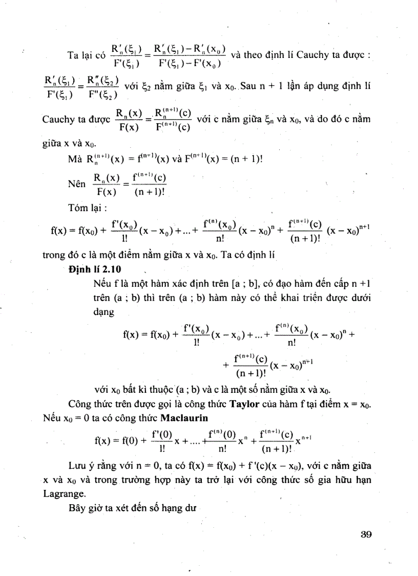image for page Toán THPT bài tập về phương pháp dùng phép tính vi phân để khảo sát nghiệm của phương trình