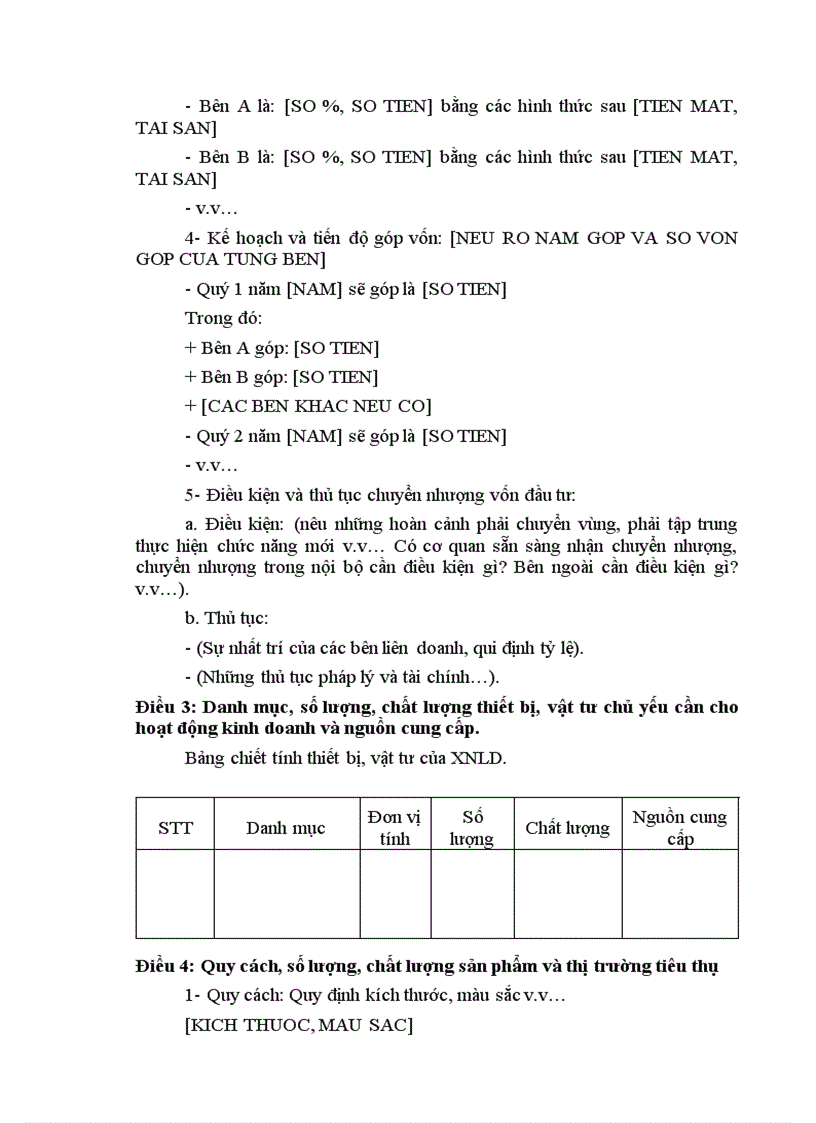 image for page Hợp đồng liên doanh